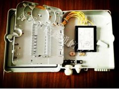 聚焦光通信核心組件 探秘慈溪市巨鑫通信設備廠塑料插片式1分8光分路器箱生產